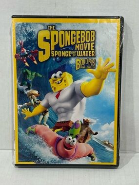 The SpongeBob Movie: Sponge Out of Water DVD New and Sealed